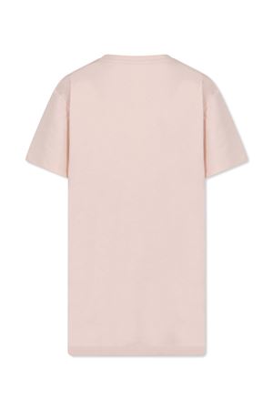 Light pink cotton jersey T-shirt GUCCI KIDS | 610190XJG0K6341